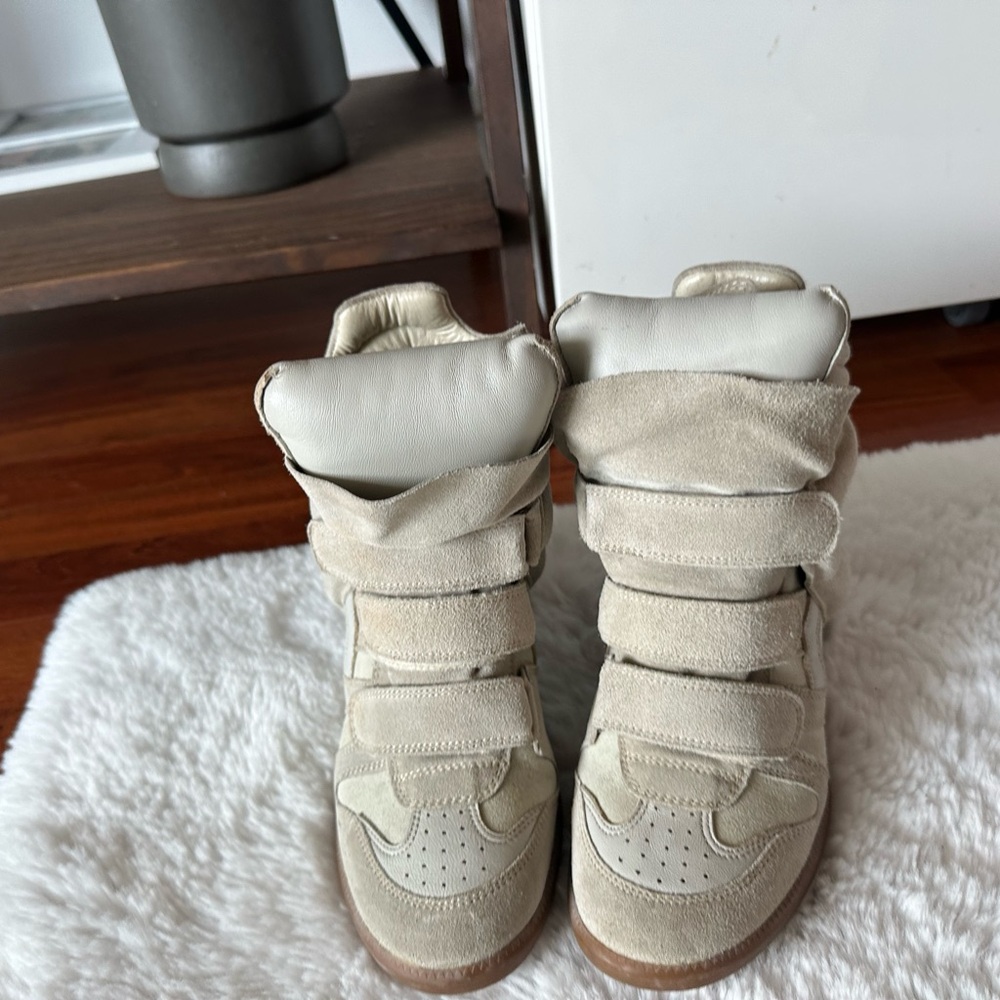 Authentic Isabel Marant Bekket Wedge sneakers